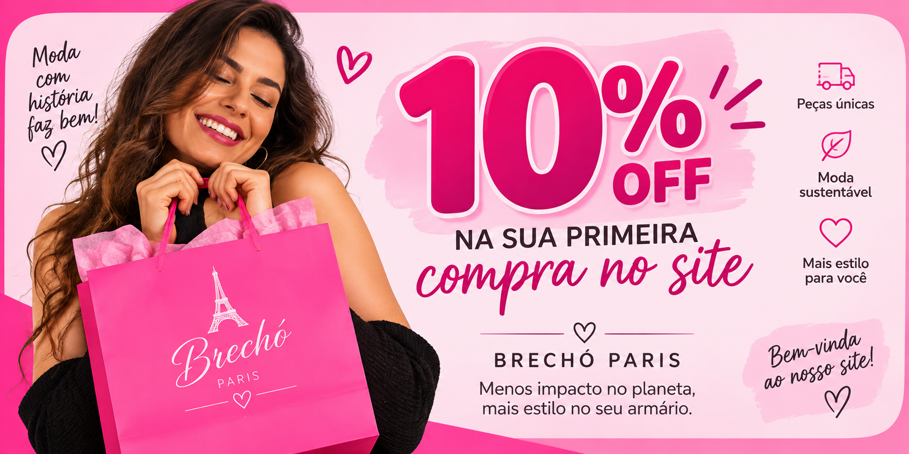 Promoção do Brechó Paris