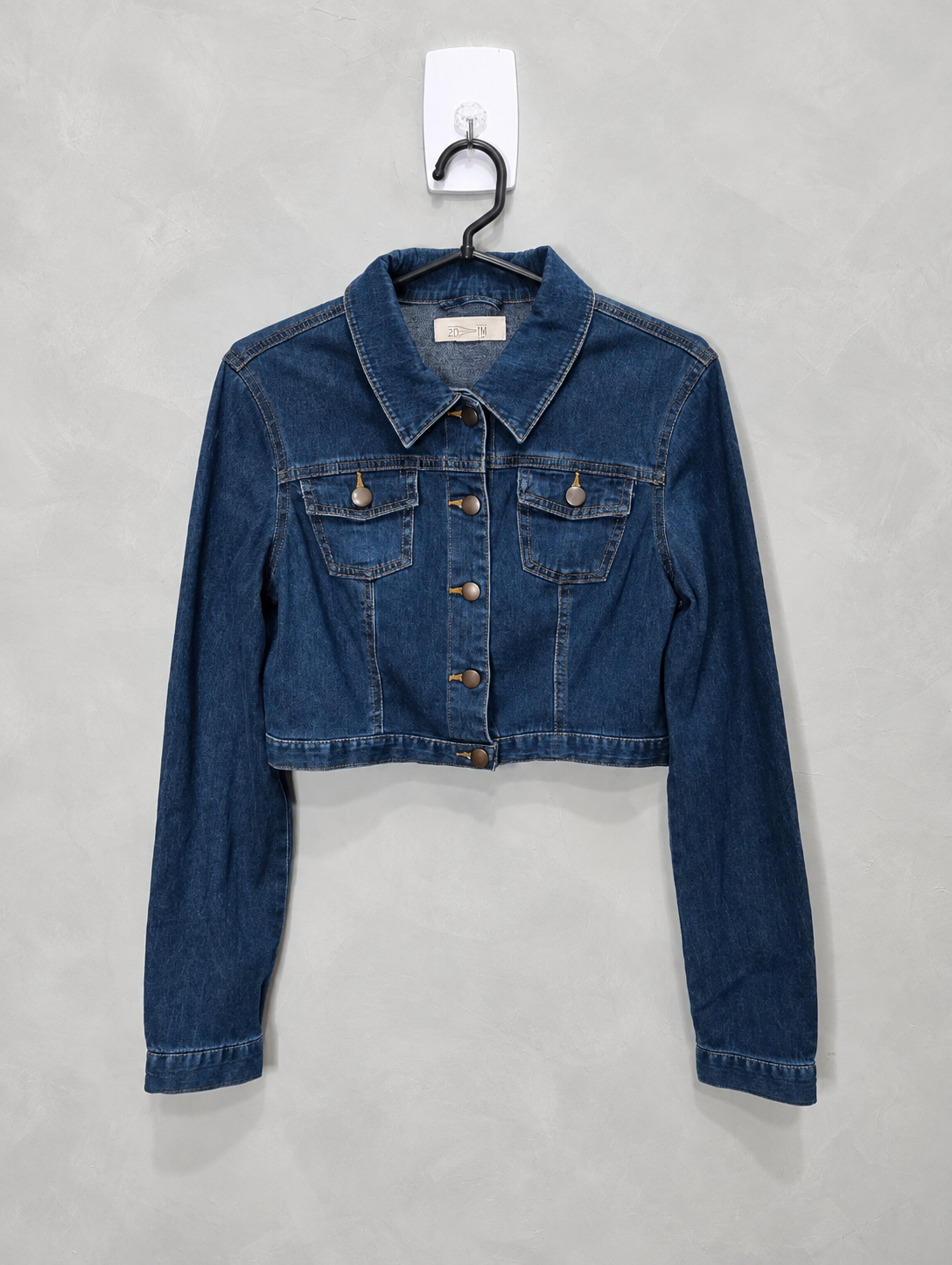 Jaqueta jeans com elastano — foto 4